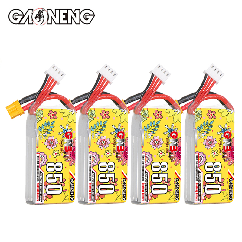 Drone Racing Charger - Yükseltildi GNB 4S 15.2V 850mAh Lipo