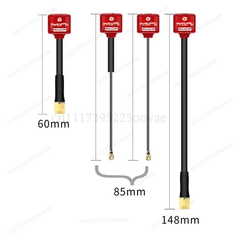 Drone Racing Antenna - 10 adet 5.8G Lollipop 4 RHCP