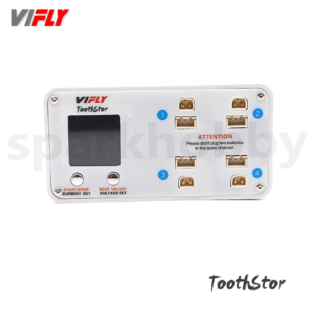 Drone Racing Charger - VIFLY ToothStor 4 Portlu 2S Balans