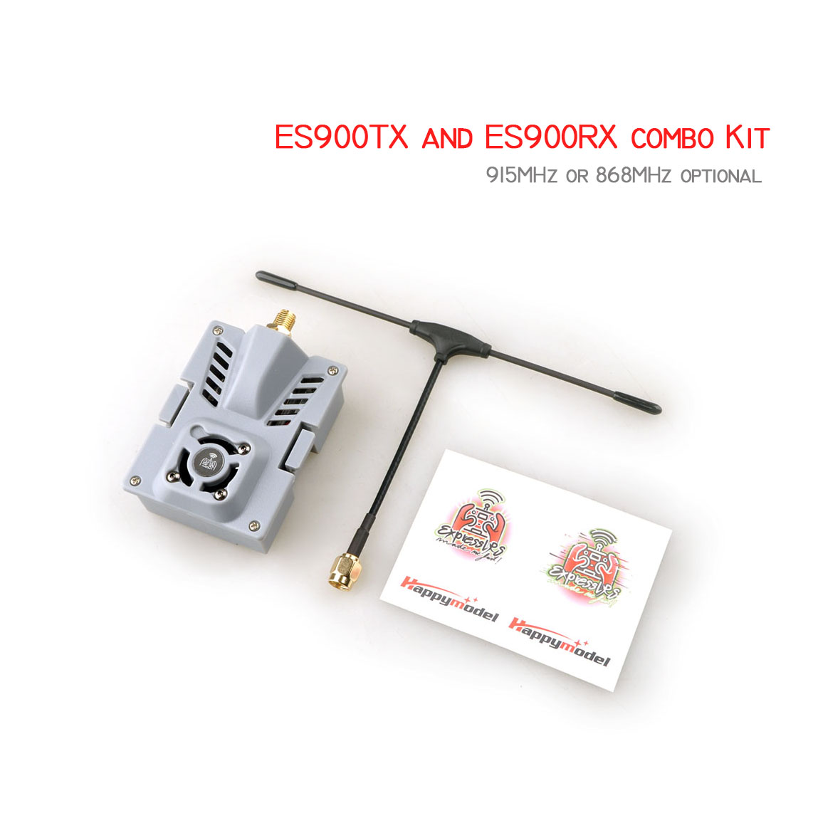 Drone Racing Motor - Happymodel RC ELRS Mikro ES900RX（Alıcı）ES900TX（Modül）Combo Kit