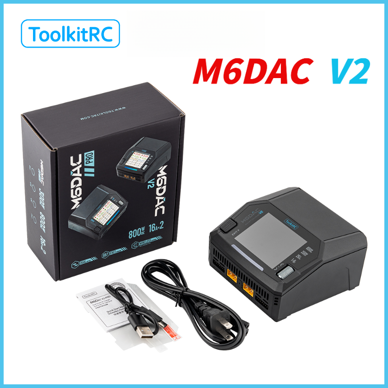 ToolkitRC M6DAC V2 RC Araba 7. - Drone Racing Charger incelemesi ve fiyatı