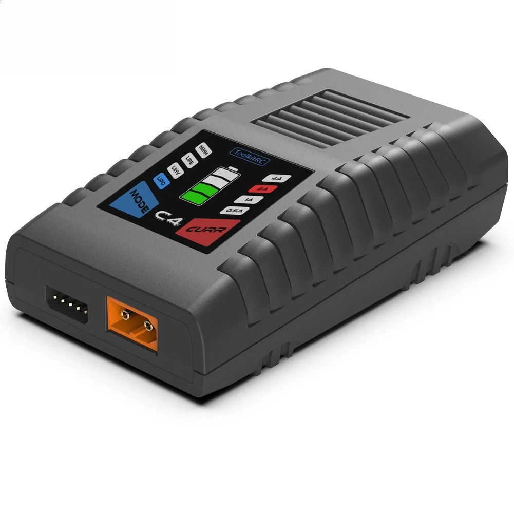 ToolkitRC C4 Şarj Cihazı 50W 5 - Drone Racing Charger incelemesi ve fiyatı