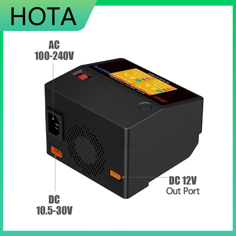 SkyCityFPV HOTA S6 AC 400W 15A - Drone Racing Charger incelemesi ve fiyatı