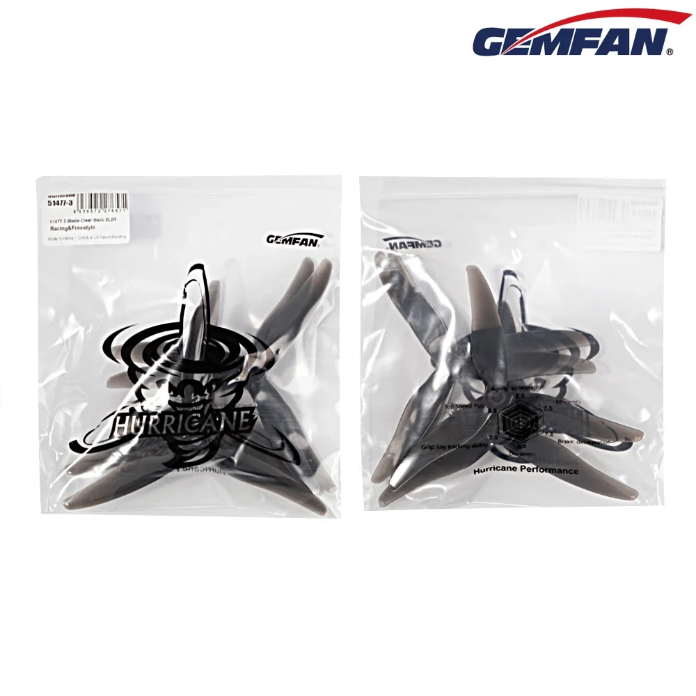 10 çift (10CW + 10CCW) Gemfan  - Drone Racing Propeller incelemesi ve fiyatı