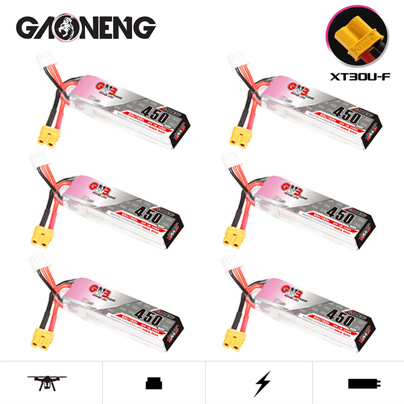 GNB LiPo Pil HV 2S 7.6V 450mAh - Drone Racing Battery incelemesi ve fiyatı