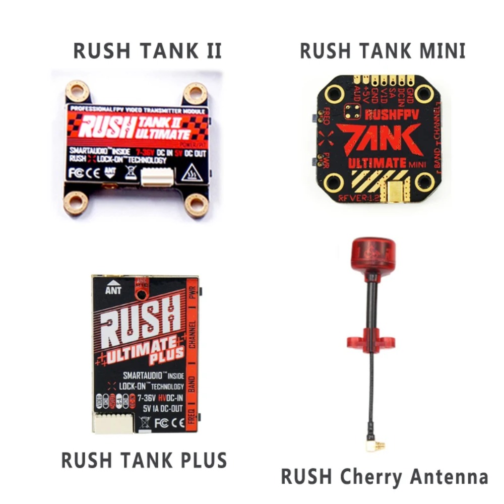 RUSH TANK Ultimate II/Mini/PLU - Drone Racing Antenna incelemesi ve fiyatı