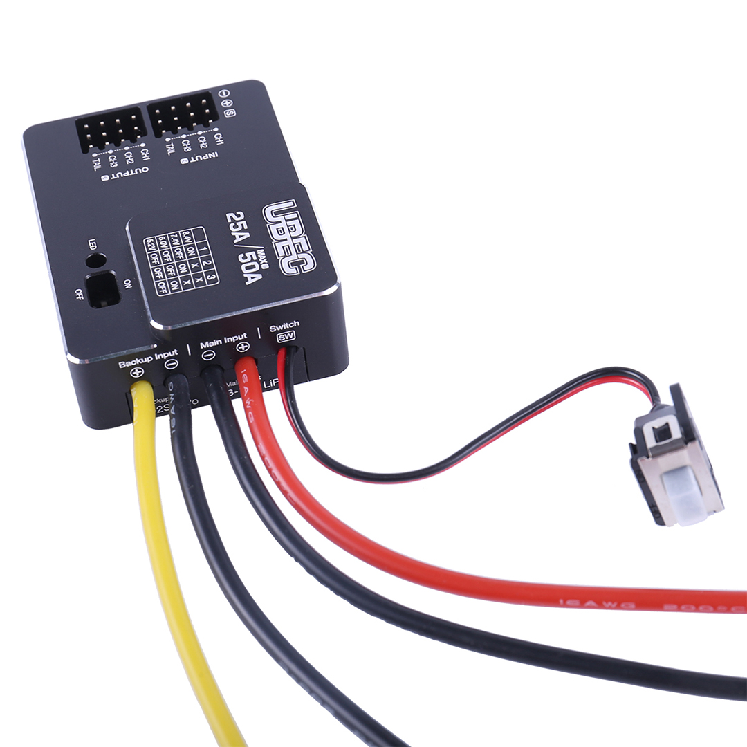 Hobbywing UBEC 25A HV 3-18S Mo - Drone Racing Esc incelemesi ve fiyatı
