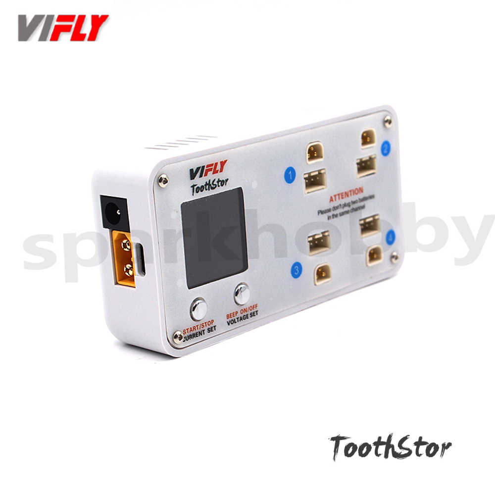 VIFLY ToothStor 4 Portlu 2S Ba - Drone Racing Charger incelemesi ve fiyatı